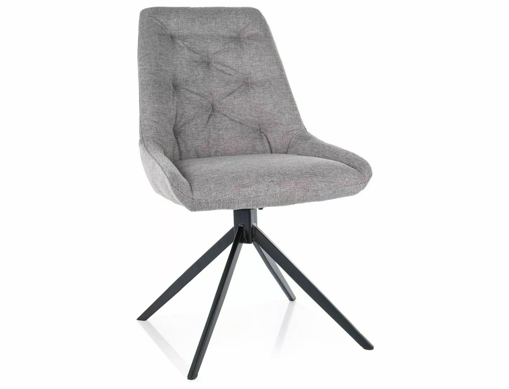 Kitchen Chair Wroclaw | size: Width: 52cm, Height: 88cm, Depth: 45cm | color: Gray | image: 1 | variant: 1003974
