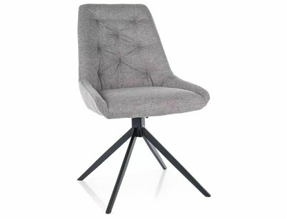 Kitchen Chair Wroclaw | size: Width: 52cm, Height: 88cm, Depth: 45cm | color: Gray | image: 1 | variant: 1003974