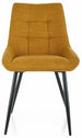 Kitchen Chair Xalapa | size: Width: 50cm, Height: 88cm, Depth: 42cm | color: Yellow | image: 0 | variant: 1003827