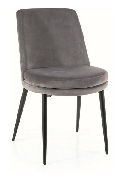 Kitchen Chair Xian | size: Width: 48cm, Height: 84cm, Depth: 46cm | color: Gray | image: 0 | variant: 1003842