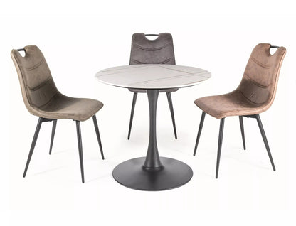 Kitchen Chair Yamoussoukro | size: Width: 46cm, Height: 91cm, Depth: 41cm | color: Gray | image: 4 | variant: 1003989