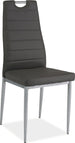 Kitchen Chair Yokohama | size: Width: 40cm, Height: 96cm, Depth: 38cm | color: Gray | image: 1 | variant: 1003614