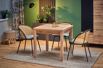 Kitchen Chair Zaragoza | size: Width: 54cm, Height: 78cm, Depth: 57cm | color: Gray | image: 1 | variant: 1002494