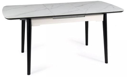 Kitchen Table Apollo | size: Length: 80cm, Width: 160cm, Height: 76cm | color: White | image: 0 | variant: 1017901