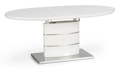 Kitchen Table Aspen | size: Length: 90cm, Width: 180cm, Height: 76cm | color: White | image: 1 | variant: 1011291