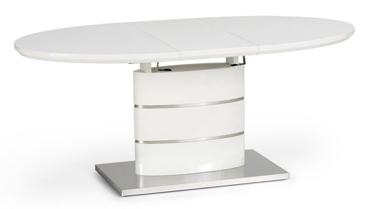Kitchen Table Aspen | size: Length: 90cm, Width: 180cm, Height: 76cm | color: White | image: 1 | variant: 1011291