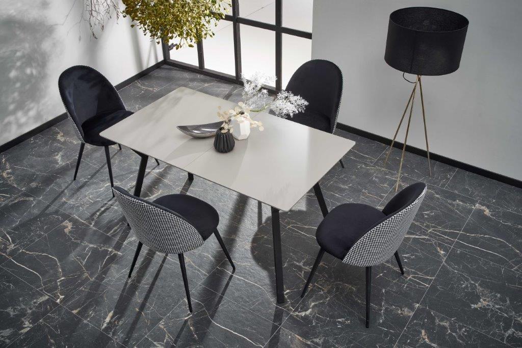Kitchen Table Balrog 2 | size: Length: 80cm, Width: 180cm, Height: 77cm | color: Gray | image: 2 | variant: 1012799