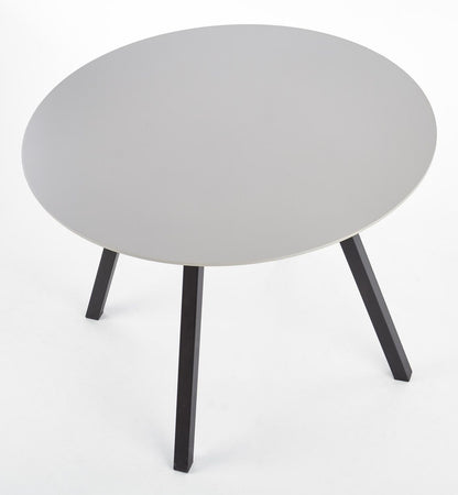 Kitchen Table Balrog | size: Length: 100cm, Width: 100cm, Height: 74cm, Diameter: 100cm | color: Black/Grey | image: 6 | variant: 1011208