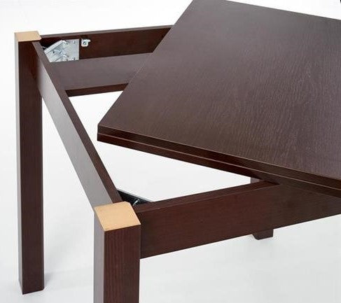 Kitchen Table Beijing | size: Length: 80cm, Width: 160cm, Height: 76cm | color: Walnut | image: 5 | variant: 1003143