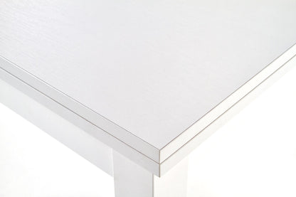 Kitchen Table Beijing | size: Length: 80cm, Width: 160cm, Height: 76cm | color: White | image: 5 | variant: 1003140