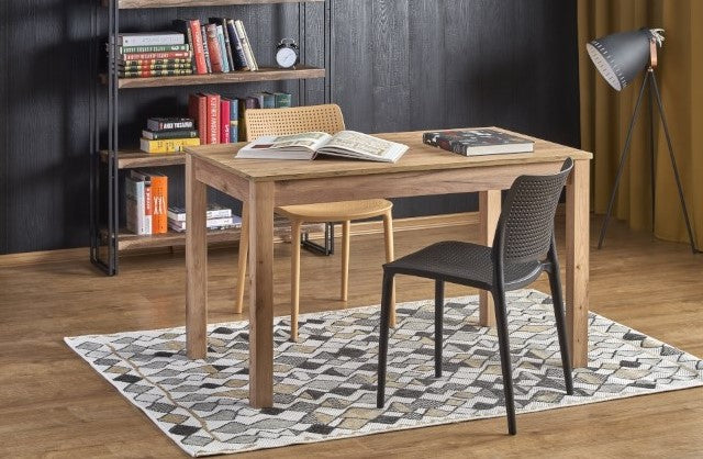 Kitchen Table Belfast | size: Length: 68cm, Width: 120cm, Height: 76cm | color: Artisan/Oak | image: 1 | variant: 1003149