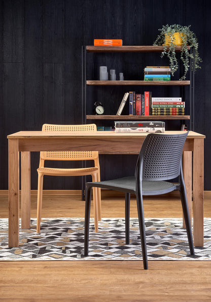 Kitchen Table Belfast | size: Length: 68cm, Width: 120cm, Height: 76cm | color: Artisan/Oak | image: 3 | variant: 1003149