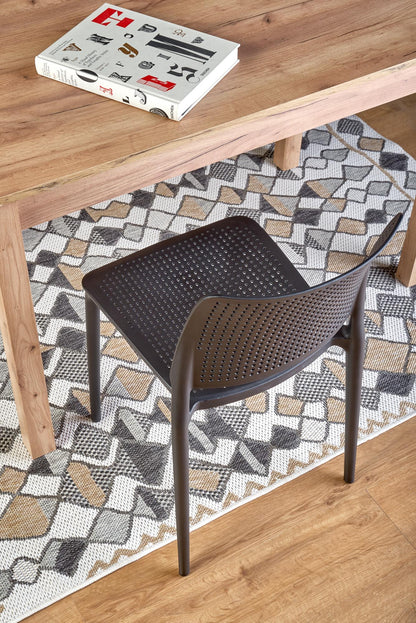 Kitchen Table Belfast | size: Length: 68cm, Width: 120cm, Height: 76cm | color: Artisan/Oak | image: 4 | variant: 1003149