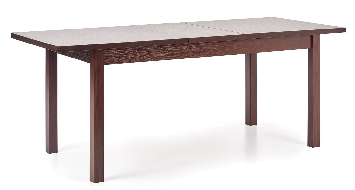 Kitchen Table Berlin | size: Length: 75cm, Width: 158cm, Height: 76cm | color: Walnut | image: 2 | variant: 1003152
