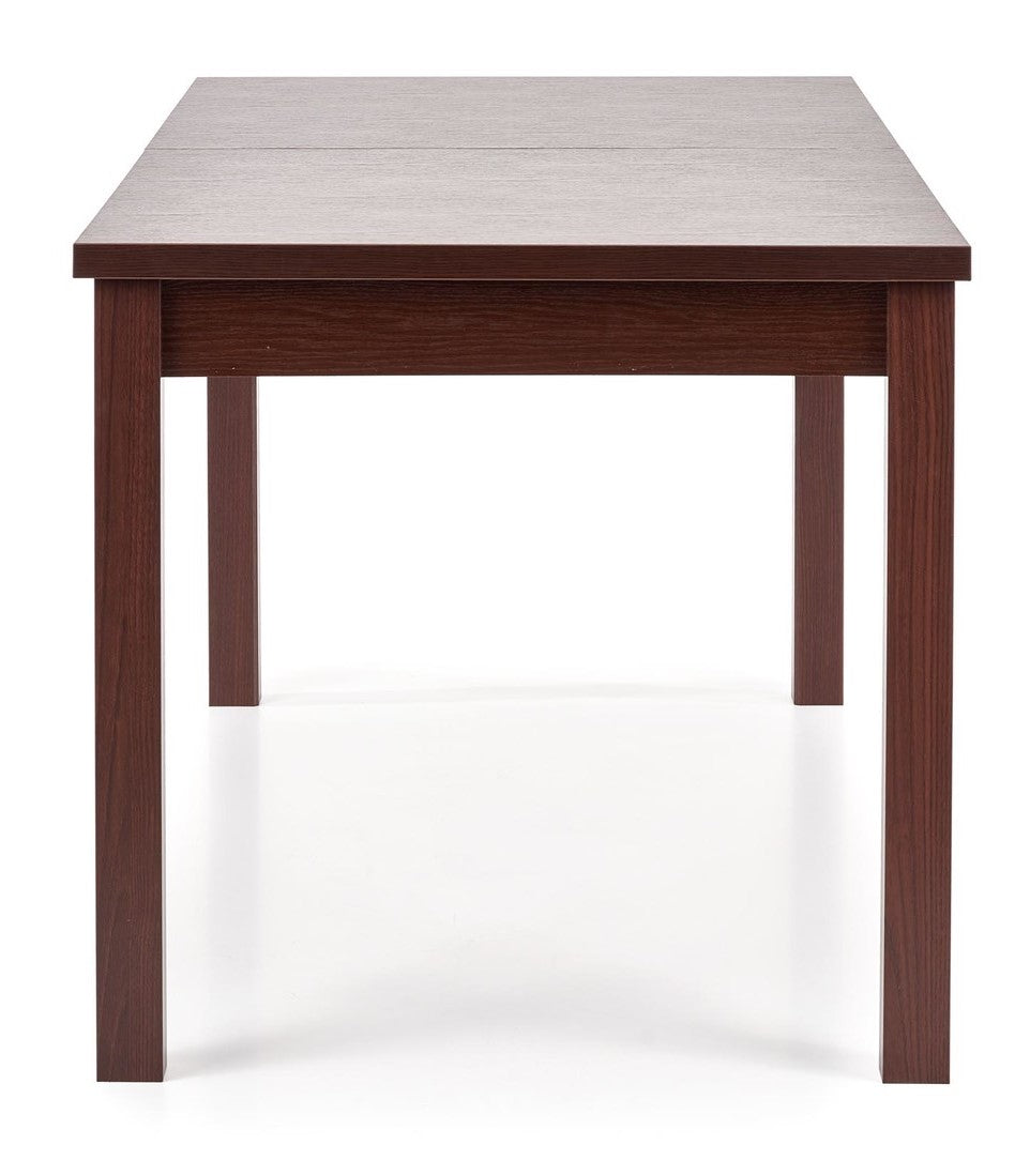 Kitchen Table Berlin | size: Length: 75cm, Width: 158cm, Height: 76cm | color: Walnut | image: 3 | variant: 1003152