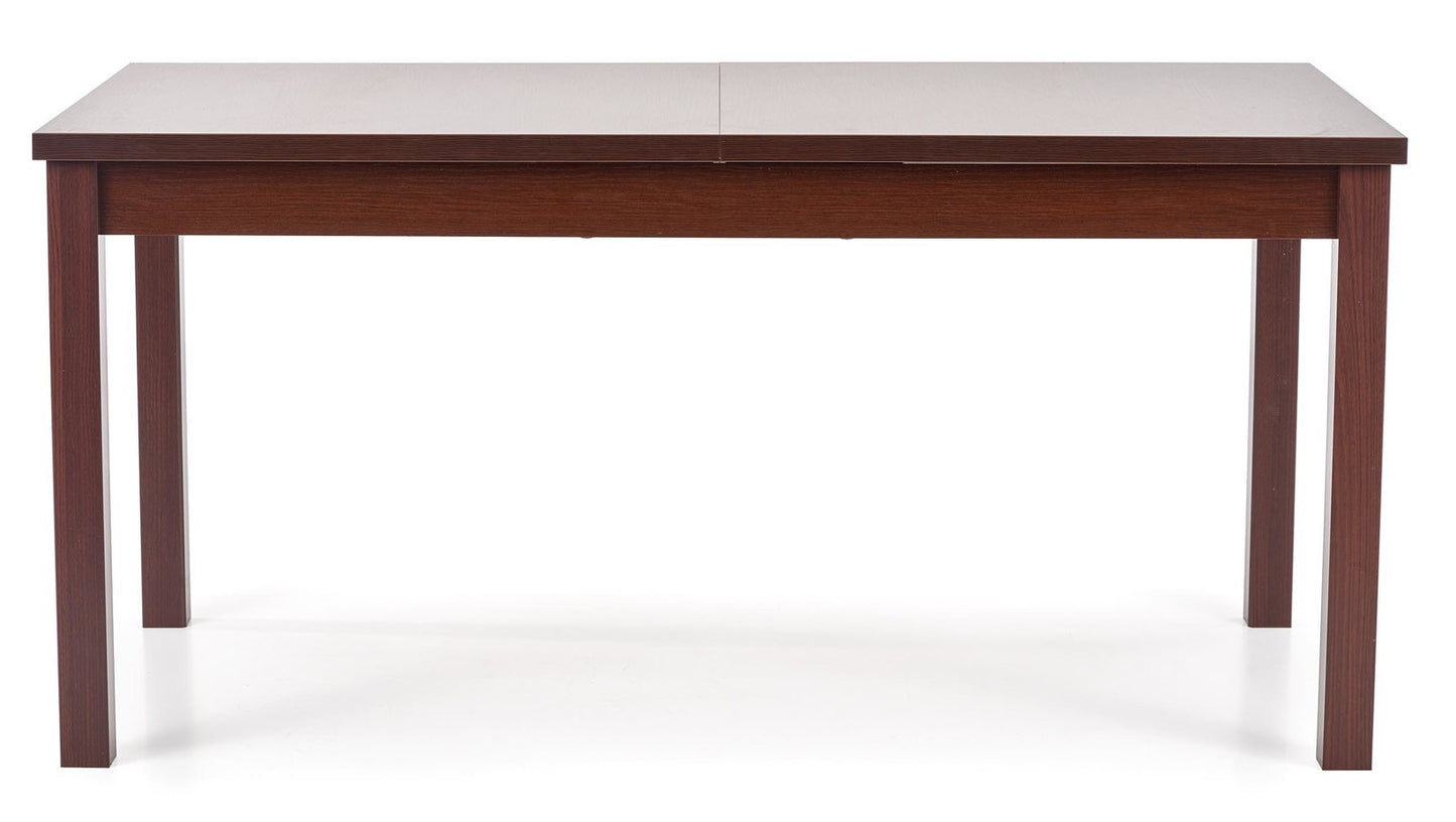 Kitchen Table Berlin | size: Length: 75cm, Width: 158cm, Height: 76cm | color: Walnut | image: 4 | variant: 1003152