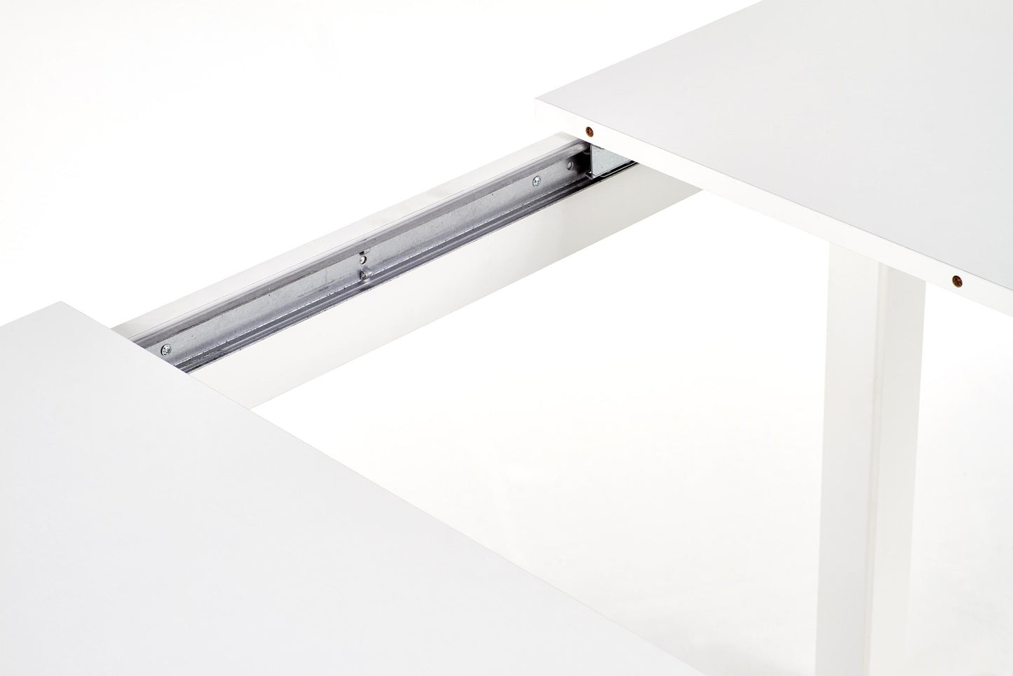 Kitchen Table Berlin | size: Length: 75cm, Width: 158cm, Height: 76cm | color: White | image: 6 | variant: 1003154