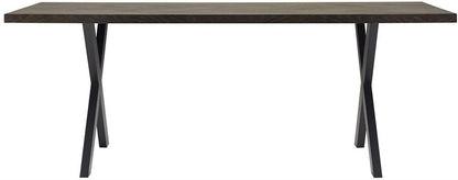 Kitchen Table Bern | size: Length: 90cm, Width: 200cm, Height: 75cm | color: Brown | image: 3 | variant: 1001576