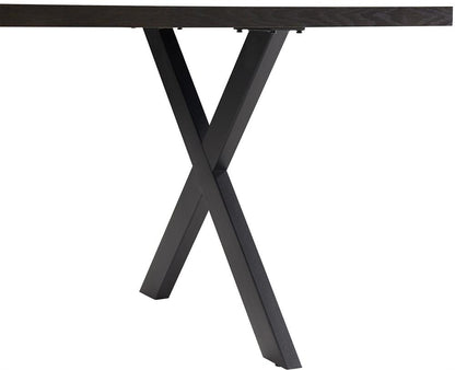 Kitchen Table Bern | size: Length: 90cm, Width: 200cm, Height: 75cm | color: Brown | image: 5 | variant: 1001576
