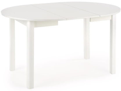 Kitchen Table Birmingham | size: Length: 102cm, Width: 142cm, Height: 76cm, Diameter: 102cm | color: White | image: 2 | variant: 1003157