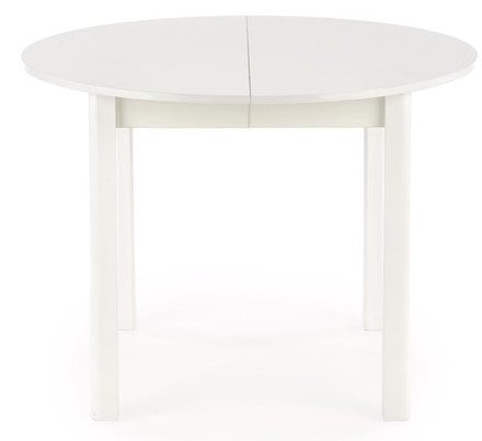 Kitchen Table Birmingham | size: Length: 102cm, Width: 142cm, Height: 76cm, Diameter: 102cm | color: White | image: 3 | variant: 1003157