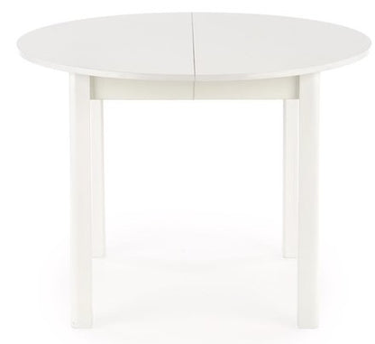 Kitchen Table Birmingham | size: Length: 102cm, Width: 142cm, Height: 76cm, Diameter: 102cm | color: White | image: 3 | variant: 1003157
