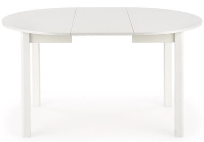 Kitchen Table Birmingham | size: Length: 102cm, Width: 142cm, Height: 76cm, Diameter: 102cm | color: White | image: 4 | variant: 1003157