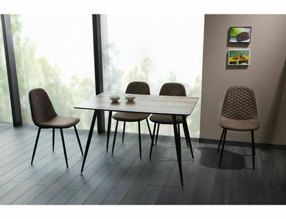 Kitchen Table Bootle | size: Length: 80cm, Width: 120cm, Height: 75cm | color: Brown | image: 1 | variant: 1004405