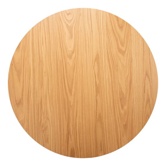 Kitchen Table Broadstairs | size: Length: 105cm, Width: 105cm, Height: 76cm, Diameter: 105cm | color: Black/Oak | image: 5 | variant: 1001546