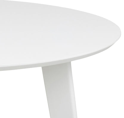 Kitchen Table Broadstairs | size: Length: 105cm, Width: 105cm, Height: 76cm, Diameter: 105cm | color: White | image: 3 | variant: 1001548