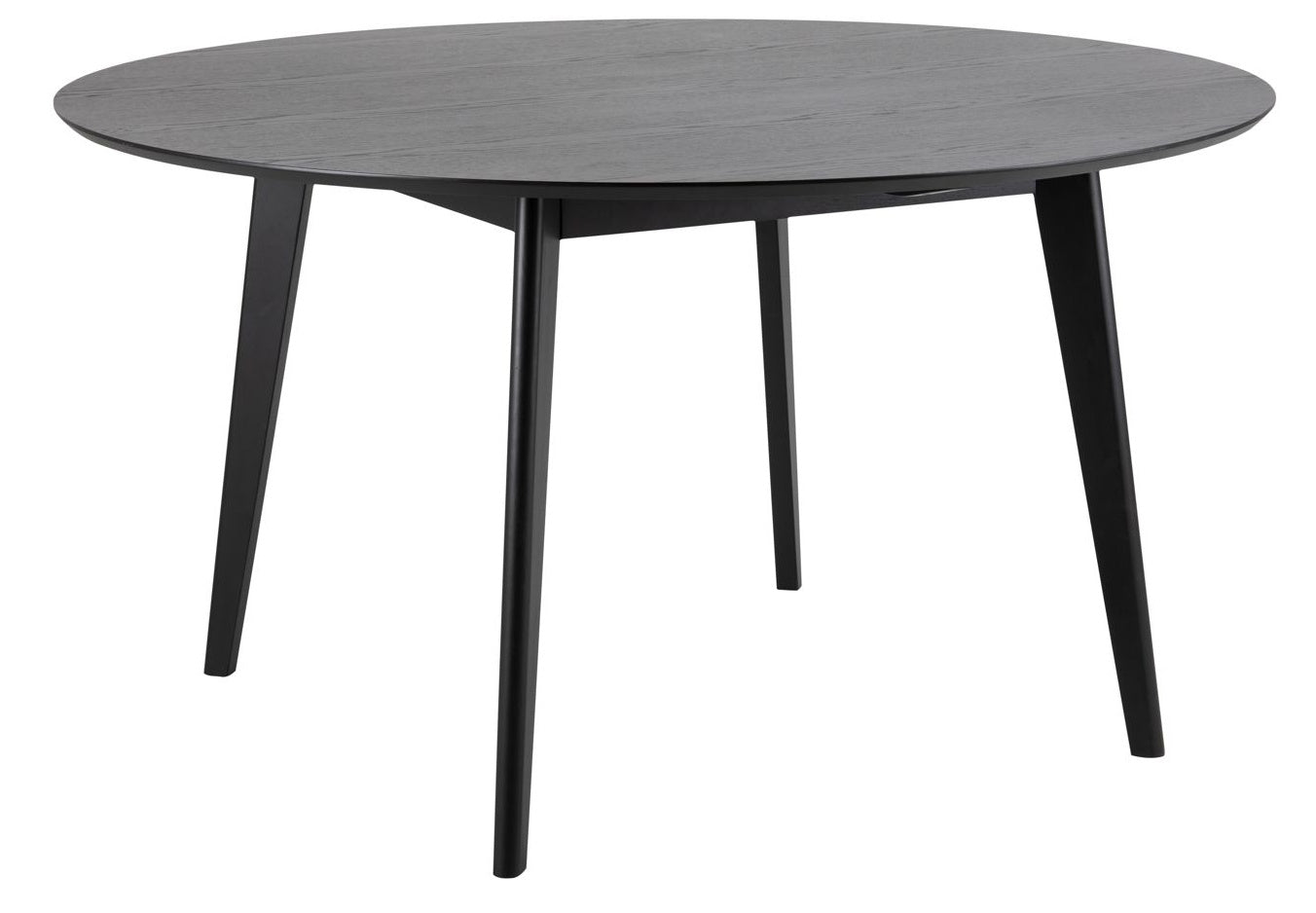 Kitchen Table Broadstairs | size: Length: 140cm, Width: 140cm, Height: 76cm, Diameter: 140cm | color: Black | image: 0 | variant: 1006511