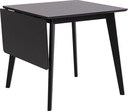 Kitchen Table Broadstairs | size: Length: 80cm, Width: 120cm, Height: 76cm | color: Black | image: 1 | variant: 1001554