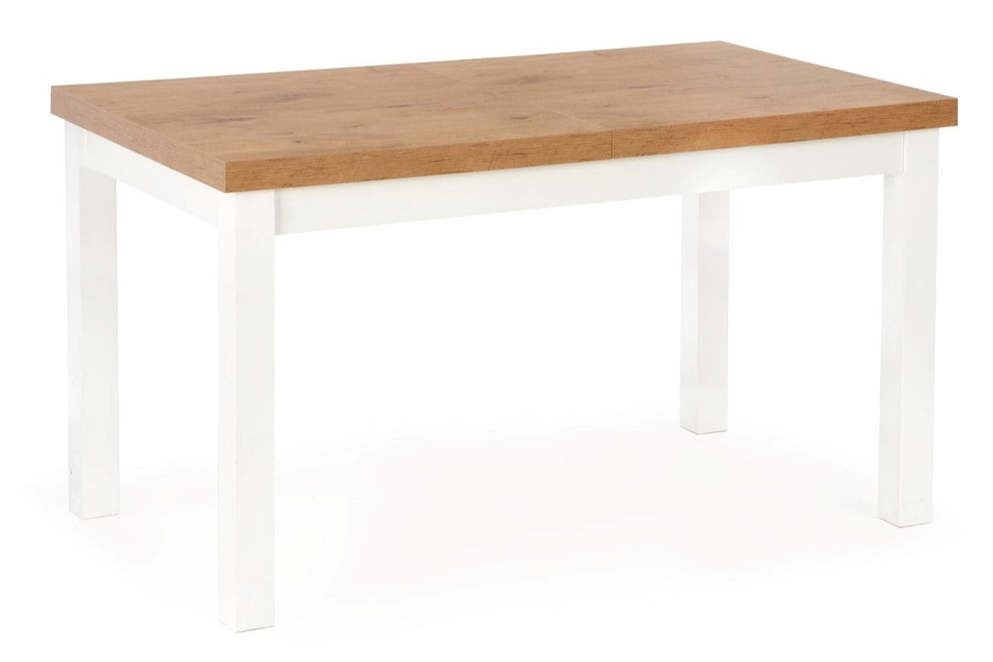 Kitchen Table Buenos Aires | size: Length: 80cm, Width: 220cm, Height: 76cm | color: White/Oak | image: 1 | variant: 1003180