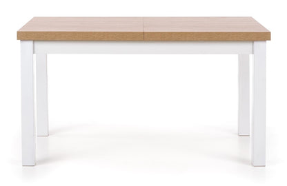 Kitchen Table Buenos Aires | size: Length: 80cm, Width: 220cm, Height: 76cm | color: White/Oak | image: 4 | variant: 1003179