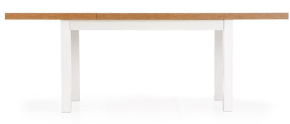 Kitchen Table Buenos Aires | size: Length: 80cm, Width: 220cm, Height: 76cm | color: White/Oak | image: 5 | variant: 1003180