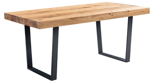 Kitchen Table Byron | size: Length: 100cm, Width: 190cm, Height: 76cm | color: Oak | image: 0 | variant: 1017872