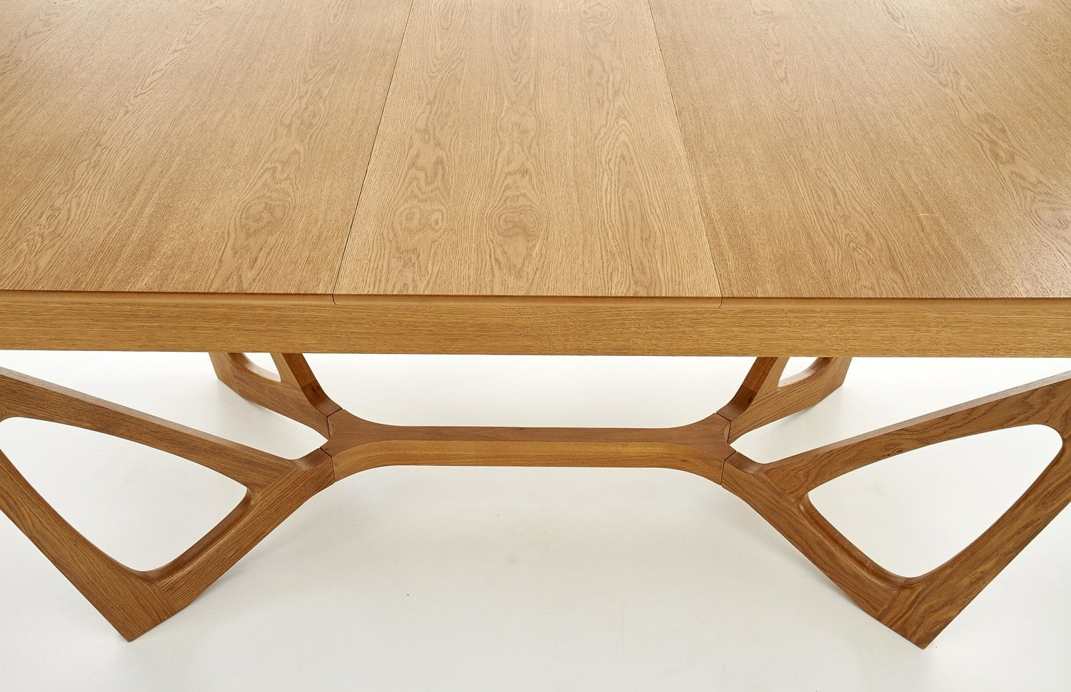 Kitchen Table Calgary | size: Length: 100cm, Width: 240cm, Height: 77cm | color: Oak | image: 5 | variant: 1003188