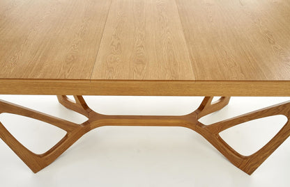 Kitchen Table Calgary | size: Length: 100cm, Width: 240cm, Height: 77cm | color: Oak | image: 5 | variant: 1003188