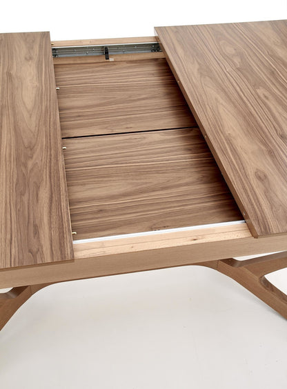 Kitchen Table Calgary | size: Length: 100cm, Width: 240cm, Height: 77cm | color: Walnut | image: 9 | variant: 1003187