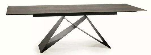 Kitchen Table Cannock | size: Length: 90cm, Width: 240cm, Height: 77cm | color: Brown | image: 0 | variant: 1004422