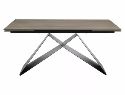 Kitchen Table Cannock | size: Length: 90cm, Width: 240cm, Height: 77cm | color: Brown | image: 2 | variant: 1004424