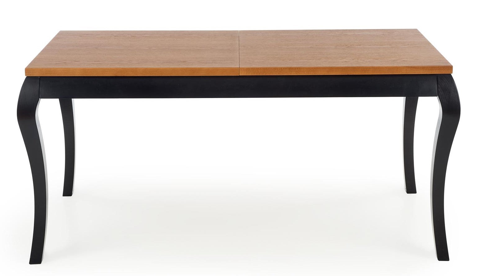 Kitchen Table Cape Town | size: Length: 90cm, Width: 240cm, Height: 76cm | color: Black/Oak | image: 2 | variant: 1003193