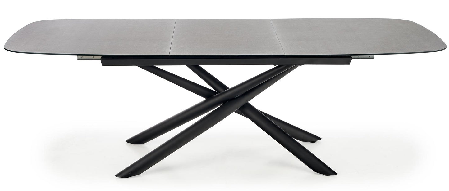 Kitchen Table Capello | size: Length: 95cm, Width: 240cm, Height: 77cm | color: Black/Grey | image: 5 | variant: 1011315