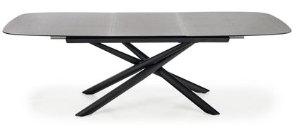 Kitchen Table Capello | size: Length: 95cm, Width: 240cm, Height: 77cm | color: Black/Grey | image: 5 | variant: 1011315