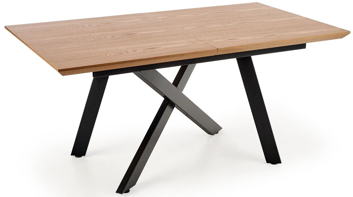 Kitchen Table Capital | size: Length: 90cm, Width: 200cm, Height: 76cm | color: Black/Oak | image: 2 | variant: 1011272
