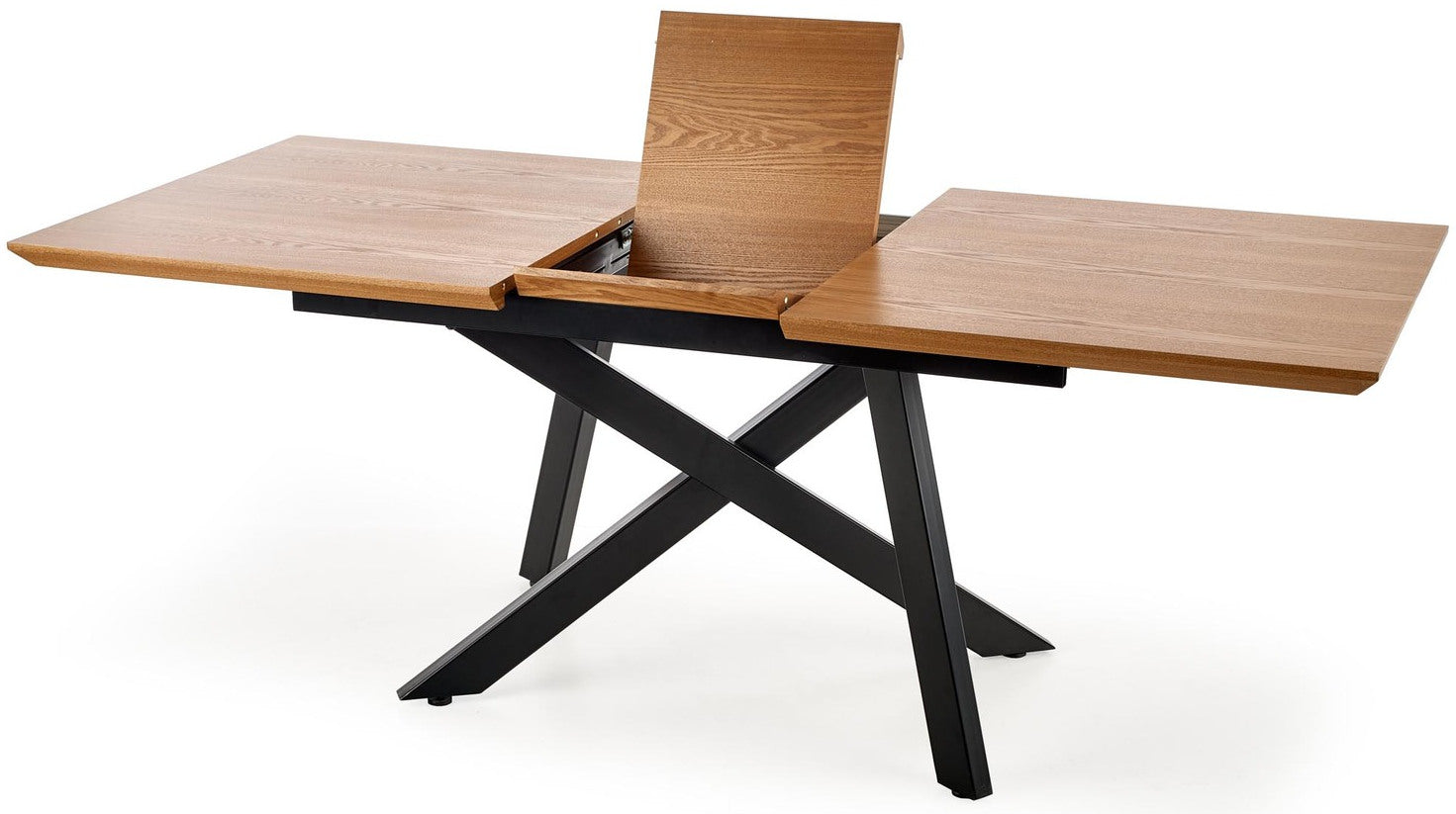 Kitchen Table Capital | size: Length: 90cm, Width: 200cm, Height: 76cm | color: Black/Oak | image: 4 | variant: 1011272