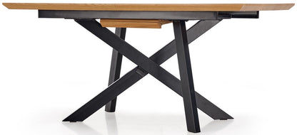 Kitchen Table Capital | size: Length: 90cm, Width: 200cm, Height: 76cm | color: Black/Oak | image: 6 | variant: 1011272