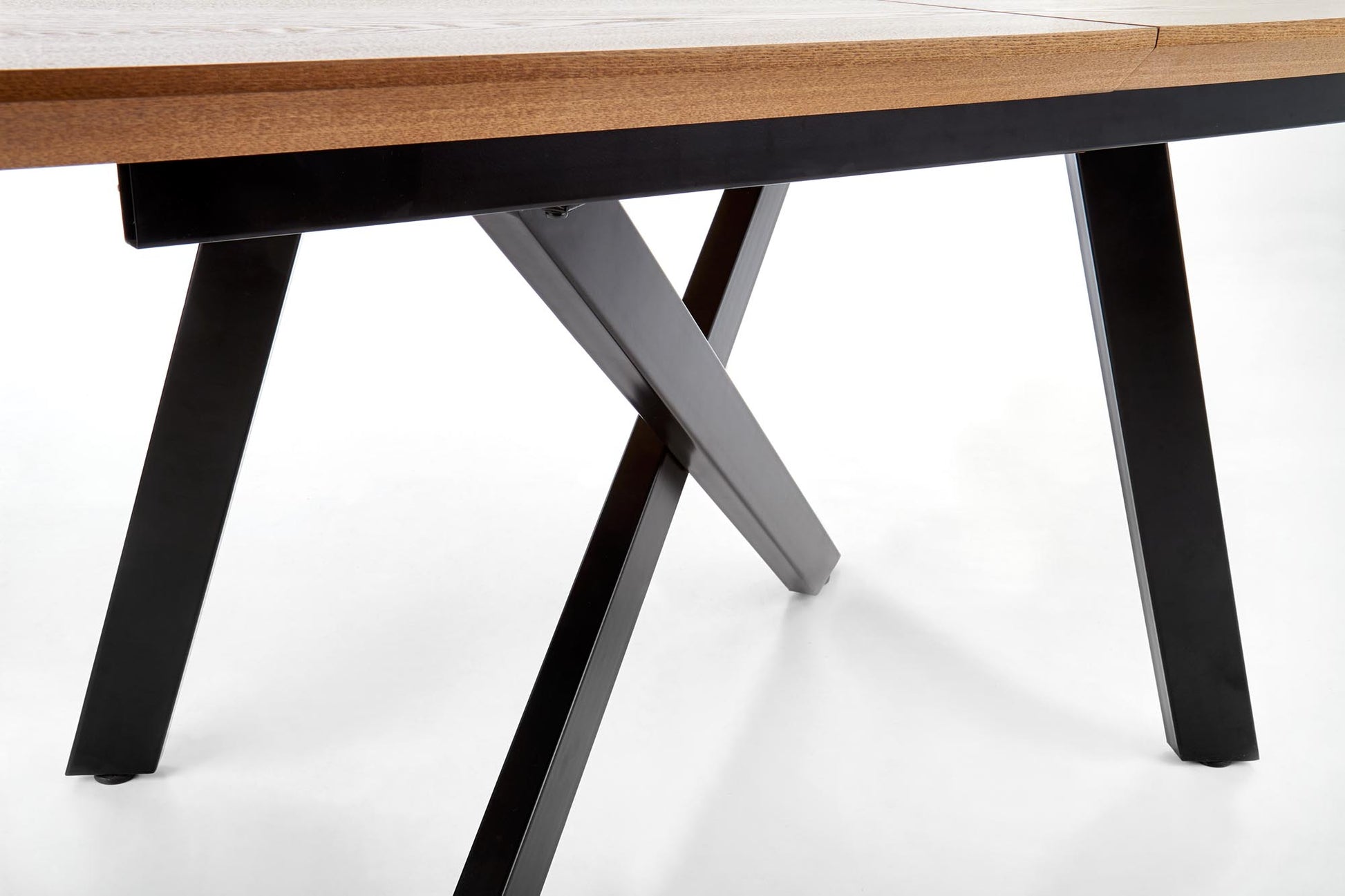 Kitchen Table Capital | size: Length: 90cm, Width: 200cm, Height: 76cm | color: Black/Oak | image: 8 | variant: 1011272