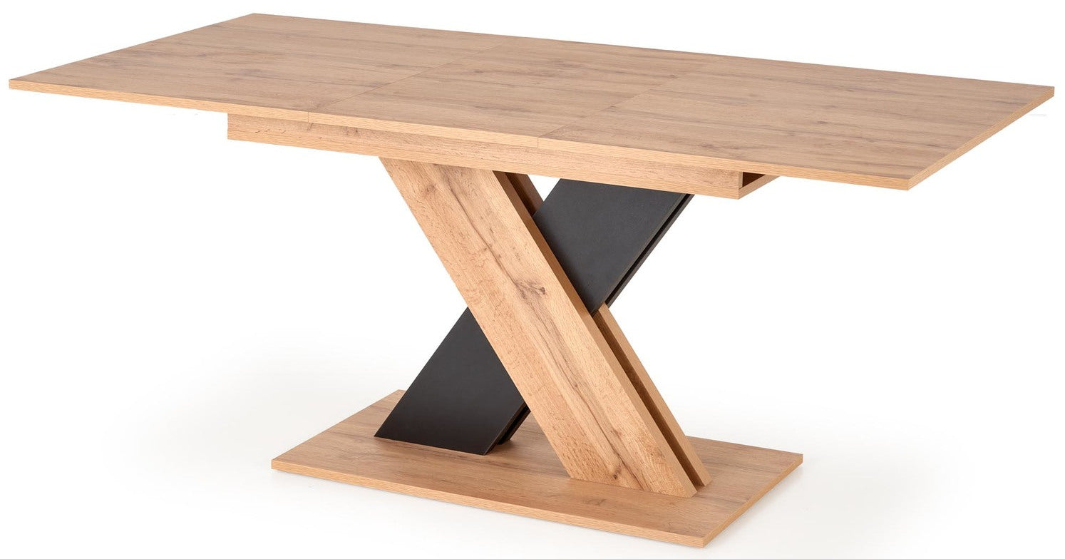 Kitchen Table Caracas | size: Length: 85cm, Width: 175cm, Height: 76cm | color: Oak | image: 3 | variant: 1003197