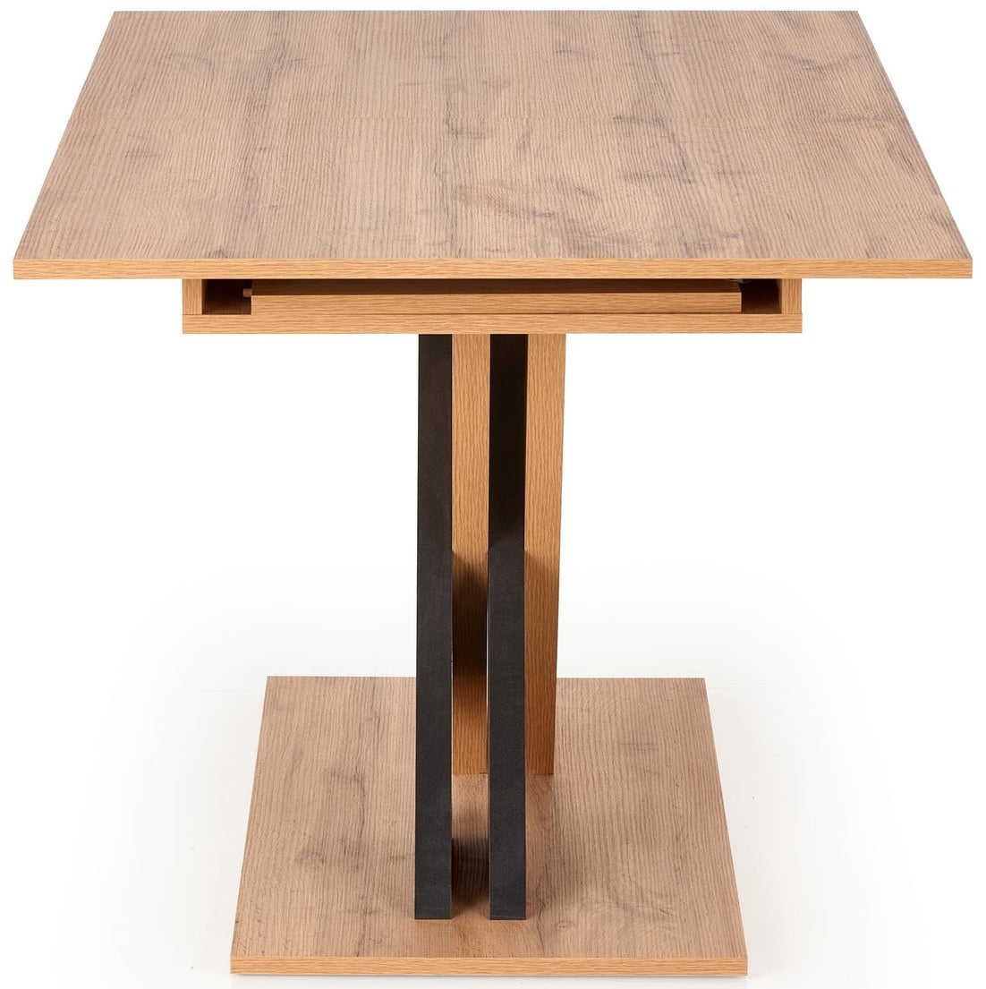 Kitchen Table Caracas | size: Length: 85cm, Width: 175cm, Height: 76cm | color: Oak | image: 4 | variant: 1003197